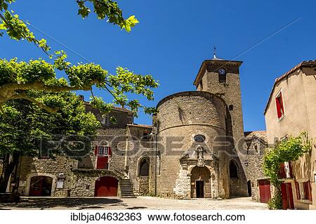 Stock Image - Sainte Eulalie de Cernon, Grands Causses Natural Regional Park, UNESCO World Heritage Site, Aveyron departement, Occitanie, France, Europe. Fotosearch