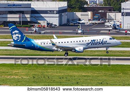 San Jose, United States, April 10, 2019: An Embraer ERJ 175 aircraft of Alaska Airlines Skywest with registration mark N179SY at San Jose (SJC) Airport in the United States, North America View Large Photo Image Stock Image - San Jose, United States, April 10, 2019: An Embraer ERJ 175 aircraft of Alaska Airlines Skywest with registration mark N179SY at San Jose (SJC) Airport in the United States, North America. Fotosearch