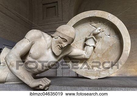 Sculpture from the gable of the temple of Aegina, around 570 BC, glyptotheque, Munich, Upper Bavaria, Germany, Europe View Large Photo Image Stock Photo - Sculpture from the gable of the temple of Aegina, around 570 BC, glyptotheque, Munich, Upper Bavaria, Germany, Europe. Fotosearch