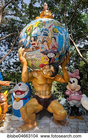 Sculpture Heaven and Hell, Wat Pa Thamma Utthayan, Khon Kaen, Isan, Thailand, Asia View Large Photo Image Picture - Sculpture Heaven and Hell, Wat Pa Thamma Utthayan, Khon Kaen, Isan, Thailand, Asia. Fotosearch