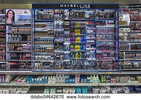 Shelf with cosmetic articles in a supermarket, Germany, Europe View Large Photo Image Stock Image - Shelf with cosmetic articles in a supermarket, Germany, Europe. Fotosearch