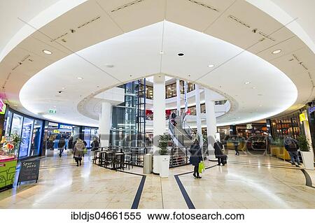 Shopping Center Post Galerie, Karlsruhe, Baden-Württemberg, Germany, Europe View Large Photo Image Stock Photography - Shopping Center Post Galerie, Karlsruhe, Baden-Württemberg, Germany, Europe. Fotosearch