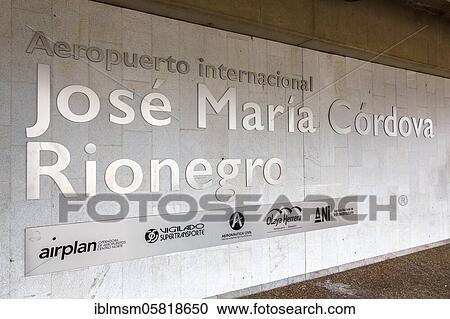 Sign at the terminal of Medellin Rio Airport Jose Maria Cordova (MDE), Medellin, Colombia, South America View Large Photo Image Stock Image - Sign at the terminal of Medellin Rio Airport Jose Maria Cordova (MDE), Medellin, Colombia, South America. Fotosearch