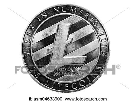 Silver coin Litecoin, symbol image crypto currency, digital currency View Large Photo Image Stock Image - Silver coin Litecoin, symbol image crypto currency, digital currency. Fotosearch