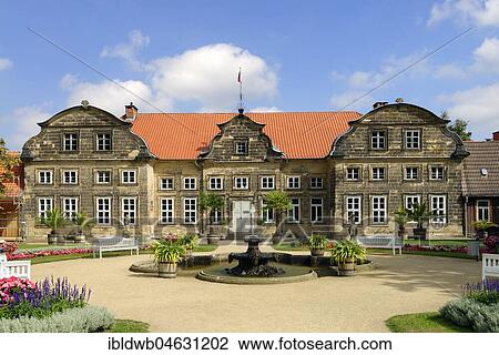 Small castle with baroque garden, Blankenburg, Saxony-Anhalt, Germany, Europe View Large Photo Image Stock Image - Small castle with baroque garden, Blankenburg, Saxony-Anhalt, Germany, Europe. Fotosearch