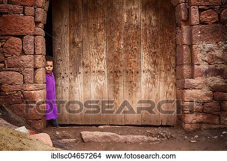 Small child in a Berber village near Marrakech, Morocco, Africa View Large Photo Image Picture - Small child in a Berber village near Marrakech, Morocco, Africa. Fotosearch