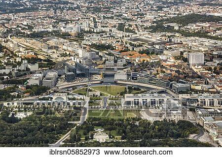 Spreebogen with Federal Chancellery and Reichstag building, top left Berlin Central Station, Berlin, Germany, Europe View Large Photo Image Stock Image - Spreebogen with Federal Chancellery and Reichstag building, top left Berlin Central Station, Berlin, Germany, Europe. Fotosearch