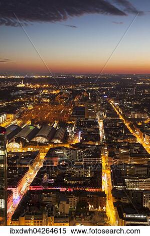 Stadtansicht, Ausblick vom Maintower, Frankfurt am Main, Hessen, Deutschland, Europa View Large Photo Image Stock Photography - Stadtansicht, Ausblick vom Maintower, Frankfurt am Main, Hessen, Deutschland, Europa. Fotosearch