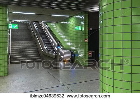 Staircase of the subway station Weißer Turm, Nuremberg, Middle Franconia, Bavaria, Germany, Europe View Large Photo Image Stock Image - Staircase of the subway station Weißer Turm, Nuremberg, Middle Franconia, Bavaria, Germany, Europe. Fotosearch