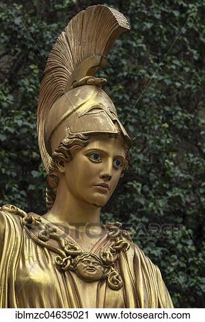 Statue of Pallas Athena, glyptotheque, Munich, Upper Bavaria, Germany, Europe View Large Photo Image Stock Image - Statue of Pallas Athena, glyptotheque, Munich, Upper Bavaria, Germany, Europe. Fotosearch