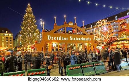 Striezelmarkt, Christmas market at Altmarkt, Dresden, Saxony, Germany, Europe View Large Photo Image Stock Image - Striezelmarkt, Christmas market at Altmarkt, Dresden, Saxony, Germany, Europe. Fotosearch