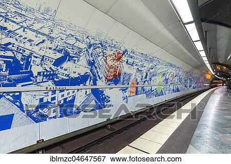 Subway station Rathaus, Fürth, Middle Franconia, Bavaria, Germany, Europe View Large Photo Image Stock Photo - Subway station Rathaus, Fürth, Middle Franconia, Bavaria, Germany, Europe. Fotosearch