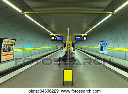 Subway station Schwanthalerhöhe, Munich, Upper Bavaria, Bavaria, Germany, Europe View Large Photo Image Stock Photo - Subway station Schwanthalerhöhe, Munich, Upper Bavaria, Bavaria, Germany, Europe. Fotosearch