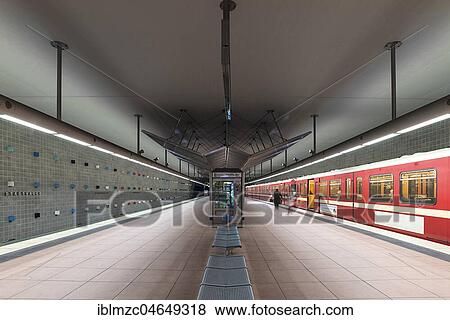 Subway station Stadthalle, Fürth, Middle Franconia, Bavaria, Germany, Europe View Large Photo Image Stock Photo - Subway station Stadthalle, Fürth, Middle Franconia, Bavaria, Germany, Europe. Fotosearch