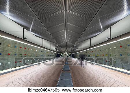 Subway station Stadthalle, Fürth, Middle Franconia, Bavaria, Germany, Europe View Large Photo Image Stock Photography - Subway station Stadthalle, Fürth, Middle Franconia, Bavaria, Germany, Europe. Fotosearch