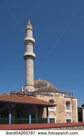 Suleiman-Moschee, Rhodos-Stadt, Rhodos, Dodekanes, Griechenland, Europa View Large Photo Image Stock Photo - Suleiman-Moschee, Rhodos-Stadt, Rhodos, Dodekanes, Griechenland, Europa. Fotosearch