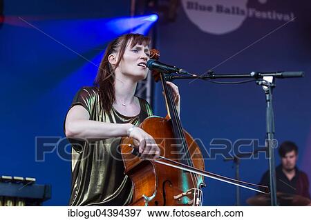 Swiss Folk Pop Band Serafyn live at the Blue Balls Festival Lucerne, Switzerland Anna Erhard: vocals and guitar Anja Waldkircher: vocals and cello Alexandra Werner: vocals and cello J. J. Lion: drums Lucas Loew: double bass View Large Photo Image Stock Photo - Swiss Folk Pop Band Serafyn live at the Blue Balls Festival Lucerne, Switzerland Anna Erhard: vocals and guitar Anja Waldkircher: vocals and cello Alexandra Werner: vocals and cello J. J. Lion: drums Lucas Loew: double bass. Fotosearch