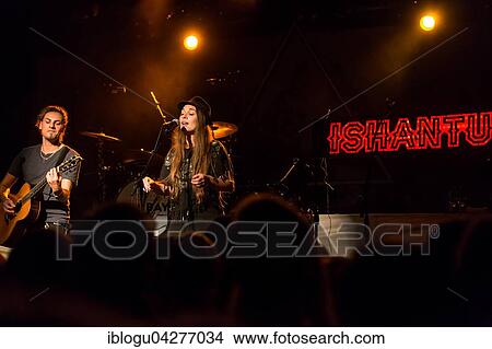Swiss singer and songwriter Ishantu live at the Schüür Lucerne, Switzerland, Europe View Large Photo Image Picture - Swiss singer and songwriter Ishantu live at the Schüür Lucerne, Switzerland, Europe. Fotosearch