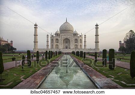 Stock Photo - Taj Mahal, Agra, India, Asia. Fotosearch