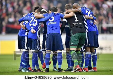 Teambuilding, team at a meeting in circle before soccer match, Schalke 04, Mercedes-Benz Arena, Stuttgart, Baden-Württemberg, Germany, Europe View Large Photo Image Stock Image - Teambuilding, team at a meeting in circle before soccer match, Schalke 04, Mercedes-Benz Arena, Stuttgart, Baden-Württemberg, Germany, Europe. Fotosearch