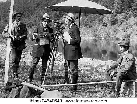 Technology, history, surveyors, approx. 1930s, exact location unknown, Bavaria, Germany, Europe View Large Photo Image Stock Photo - Technology, history, surveyors, approx. 1930s, exact location unknown, Bavaria, Germany, Europe. Fotosearch