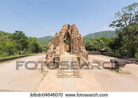 Temple ruin, My Son Temple complex, Provinz Quang Nam, Vietnam, Asia View Large Photo Image Stock Image - Temple ruin, My Son Temple complex, Provinz Quang Nam, Vietnam, Asia. Fotosearch