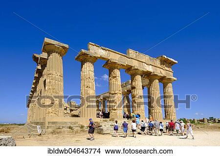 Temple ruin, Temple E, Hera Temple, archaeological site, Selinunt, Province of Trapani, Sicily, Italy, Europe View Large Photo Image Picture - Temple ruin, Temple E, Hera Temple, archaeological site, Selinunt, Province of Trapani, Sicily, Italy, Europe. Fotosearch