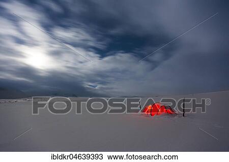 Tent by full moon in the snow, Kungsleden or king's trail, Province of Lapland, Sweden, Scandinavia, Europe View Large Photo Image Stock Image - Tent by full moon in the snow, Kungsleden or king's trail, Province of Lapland, Sweden, Scandinavia, Europe. Fotosearch