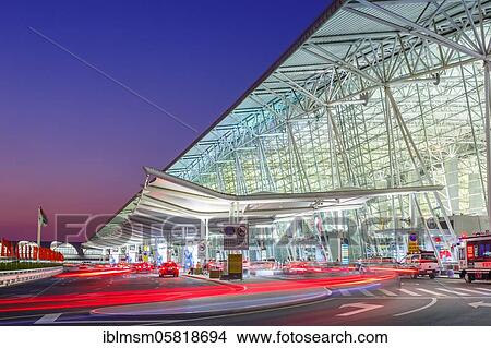 Picture - Terminal 1 of Guangzhou Baiyun International Airport (CAN), Guangzhou, China, Asia. Fotosearch