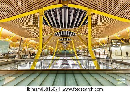 Terminal 4 of Madrid Barajas International Airport (MAD), Madrid, Spain, Europe View Large Photo Image Stock Image - Terminal 4 of Madrid Barajas International Airport (MAD), Madrid, Spain, Europe. Fotosearch