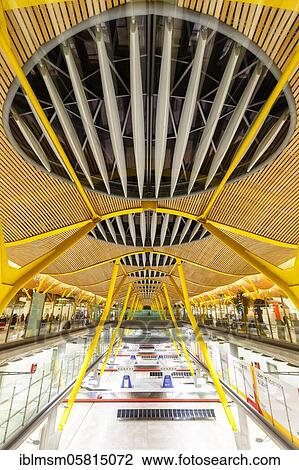 Terminal 4 of Madrid Barajas International Airport (MAD), Madrid, Spain, Europe View Large Photo Image Stock Image - Terminal 4 of Madrid Barajas International Airport (MAD), Madrid, Spain, Europe. Fotosearch