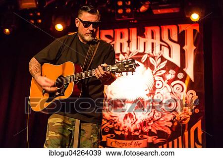 Stock Photo - The American singer and songwriter Everlast live at the Schüür Lucerne, Switzerland, Europe. Fotosearch