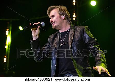 Stock Image - The Austrian pop singer Nik P. live at the 16th Schlager Nacht in Lucerne, Switzerland, Europe. Fotosearch
