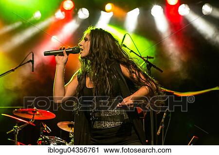 The Austrian Symphonic-Metal-Band Serenity with singer Georg Neuhauser and singer Natascha Koch live in the Schüür Lucerne, Switzerland, Europe View Large Photo Image Stock Image - The Austrian Symphonic-Metal-Band Serenity with singer Georg Neuhauser and singer Natascha Koch live in the Schüür Lucerne, Switzerland, Europe. Fotosearch
