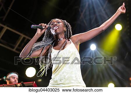 Stock Photography - The British band Rudimental live at the 26th Heitere Open Air in Zofingen, Aargau, Switzerland, Europe. Fotosearch