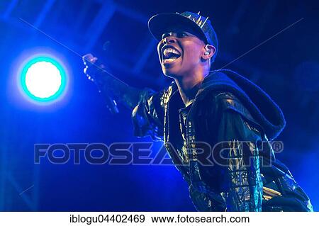 Stock Photo - The British band Skunk Anansie with singer Deborah Anne Dyer alias Skin live at the 26th Heitere Open Air in Zofingen, Aargau, Switzerland, Europe. Fotosearch