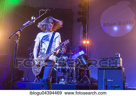 Stock Photo - The British musician Steven Wilson live at the Blue Balls Festival Lucerne, Switzerland, Europe. Fotosearch