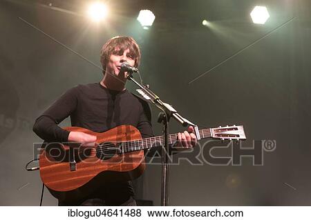 Stock Photo - The British singer and songwriter Jake Bugg live at the 25th Blue Balls Festival in Lucerne, Switzerland, Europe. Fotosearch