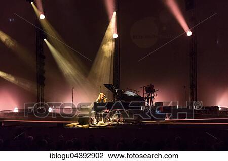 The British singer and songwriter Frances on the concert grand piano live at the Blue Balls Festival Lucerne, Switzerland, Europe View Large Photo Image Stock Image - The British singer and songwriter Frances on the concert grand piano live at the Blue Balls Festival Lucerne, Switzerland, Europe. Fotosearch