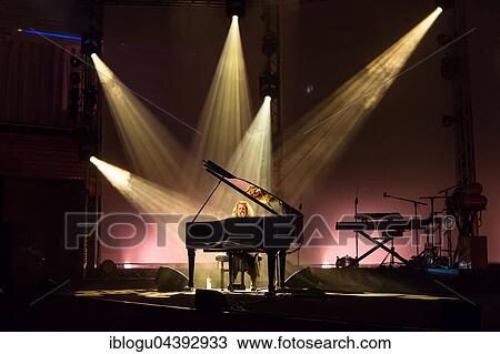 The British singer and songwriter Frances on the concert grand piano live at the Blue Balls Festival Lucerne, Switzerland, Europe View Large Photo Image Stock Image - The British singer and songwriter Frances on the concert grand piano live at the Blue Balls Festival Lucerne, Switzerland, Europe. Fotosearch