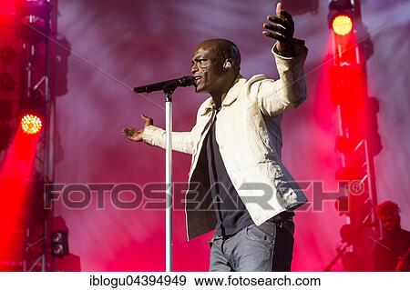 The British singer Seal live in the sold-out concert hall of the KKL at the Blue Balls Festival Lucerne, Switzerland, Europe View Large Photo Image Stock Photo - The British singer Seal live in the sold-out concert hall of the KKL at the Blue Balls Festival Lucerne, Switzerland, Europe. Fotosearch