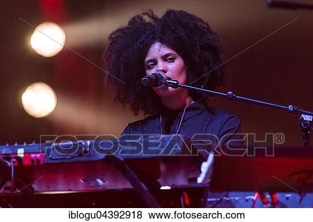 The French-Cuban music duo Ibeyi, which consists of the twin sisters Lisa-Kaindé and Naomi Díaz, will perform live at the Blue Balls Festival in Lucerne, Switzerland. View Large Photo Image Stock Photo - The French-Cuban music duo Ibeyi, which consists of the twin sisters Lisa-Kaindé and Naomi Díaz, will perform live at the Blue Balls Festival in Lucerne, Switzerland.. Fotosearch