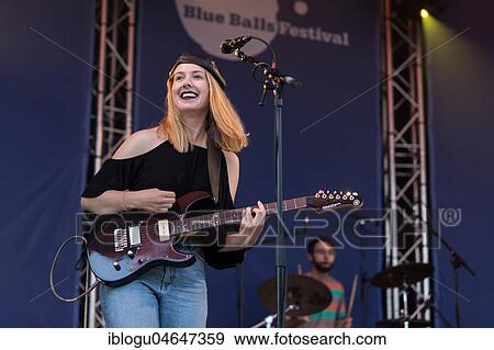 The German band Gurr with singer Andreya Casablanca and guitarist Laura Le Jenkins live at the 25th Blue Balls Festival in Lucerne, Switzerland, Europe View Large Photo Image Stock Photo - The German band Gurr with singer Andreya Casablanca and guitarist Laura Le Jenkins live at the 25th Blue Balls Festival in Lucerne, Switzerland, Europe. Fotosearch