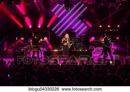 The German electro-pop and singer-songwriter band Glasperlenspiel with singer Carolin Niemczyk and keyboarder Daniel Grunenberg live at a single Swiss concert in the sold out Kofmehl in Solothurn, Switzerland, Europe View Large Photo Image Stock Photograph - The German electro-pop and singer-songwriter band Glasperlenspiel with singer Carolin Niemczyk and keyboarder Daniel Grunenberg live at a single Swiss concert in the sold out Kofmehl in Solothurn, Switzerland, Europe. Fotosearch