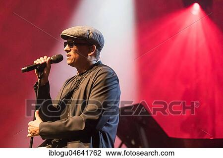 Stock Image - The German soul and R&B singer Xavier Naidoo live at the 25th Blue Balls Festival in Lucerne, Switzerland, Europe. Fotosearch