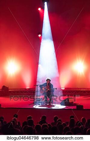 The Swedish singer and songwriter Jose Gonzalez live at the 25th Blue Balls Festival in Lucerne, Switzerland, Europe View Large Photo Image Stock Photo - The Swedish singer and songwriter Jose Gonzalez live at the 25th Blue Balls Festival in Lucerne, Switzerland, Europe. Fotosearch