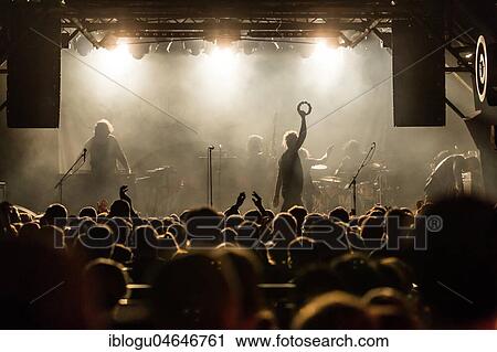 Stock Image - The Swiss band The Souls live at the Schüür Lucerne, Switzerland, Europe. Fotosearch