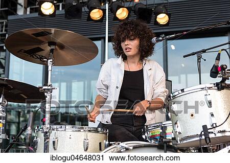 The Swiss musician duo Me + Marie with Maria de Val and Roland Scandella live at the 25th Blue Balls Festival in Lucerne, Switzerland, Europe View Large Photo Image Stock Image - The Swiss musician duo Me + Marie with Maria de Val and Roland Scandella live at the 25th Blue Balls Festival in Lucerne, Switzerland, Europe. Fotosearch