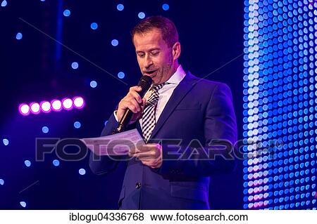 Stock Photo - The Swiss pop singer and presenter Leonard live at the 16th Schlager Nacht in Lucerne, Switzerland, Europe. Fotosearch