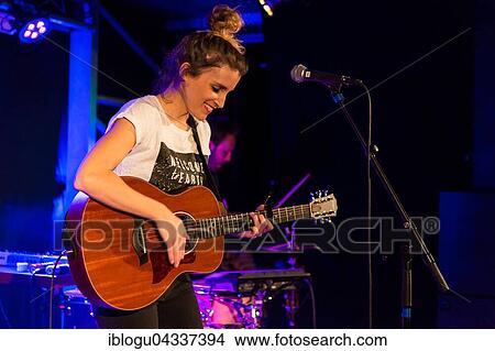 The Swiss singer and songwriter Lina Button live at the Schüür Lucerne, Switzerland, Europe View Large Photo Image Picture - The Swiss singer and songwriter Lina Button live at the Schüür Lucerne, Switzerland, Europe. Fotosearch